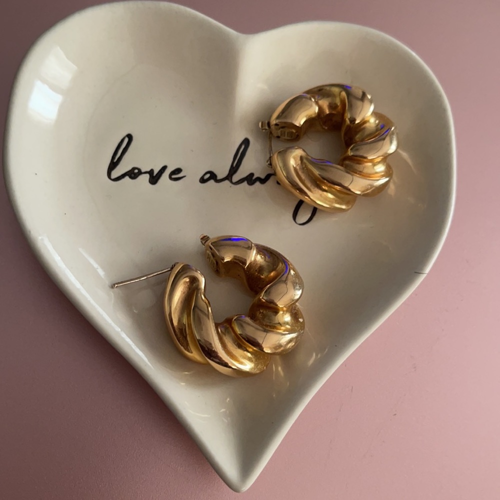 Tag “Love Always” Ceramic Heart Shape Trinket Dish - Picture 2 of 16